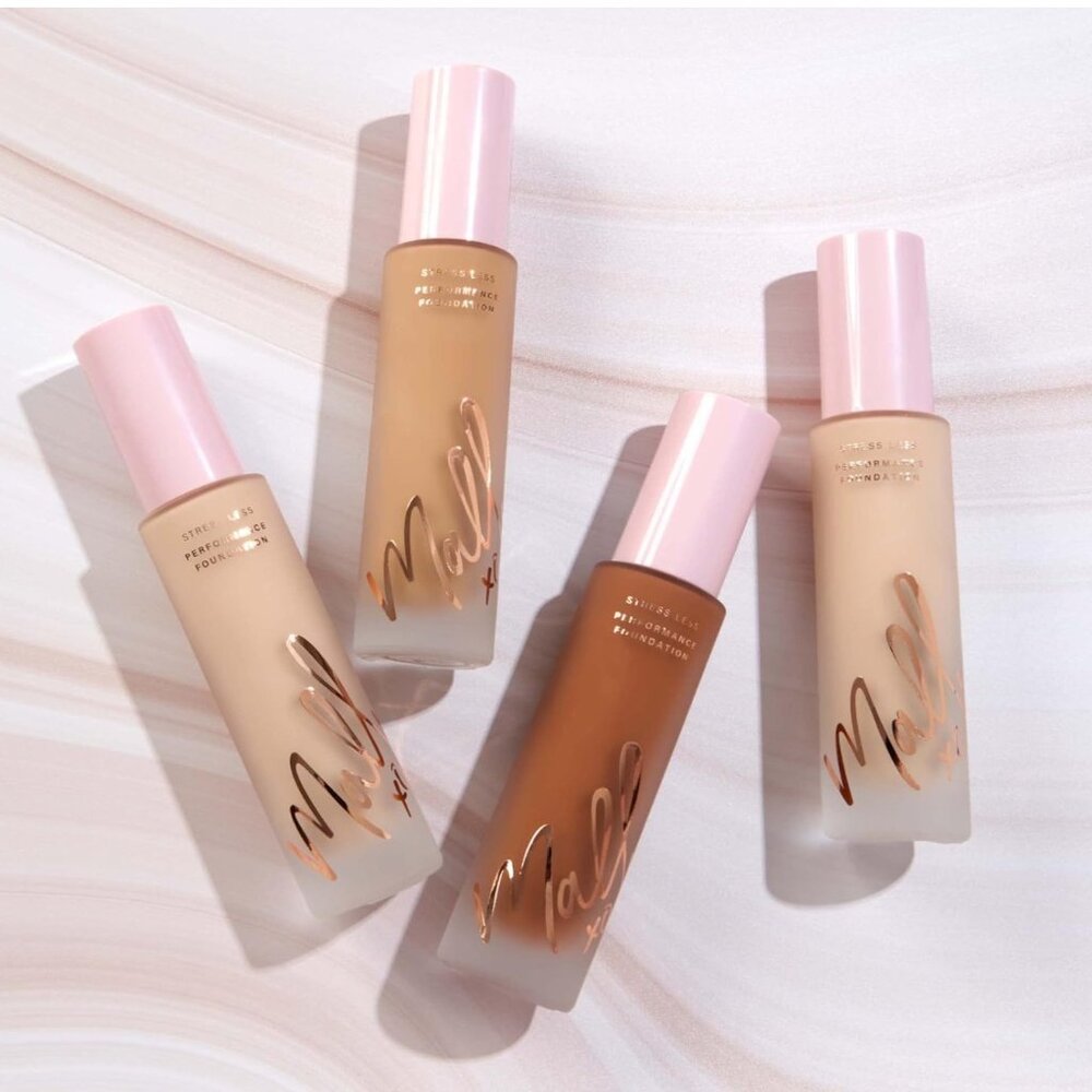 MALLY XO Stress Less Performance Lightweight Foundation* ~Light (Beige) 30ml NIB - Picture 6 of 11